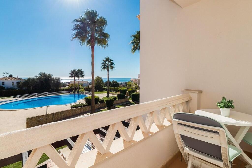 Fantastic Townhouse With Pool And Sea Views Vila Albufeira Exterior foto